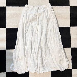 Peppermayo White Maxi Skirt
